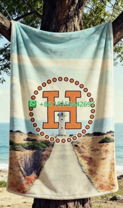 Hermes Throw Blankets